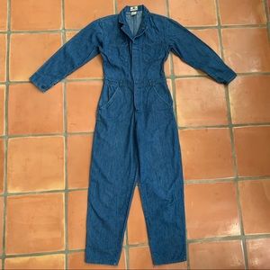 Vintage 1970s Calvin Klein Denim Women’s Jumpsuit